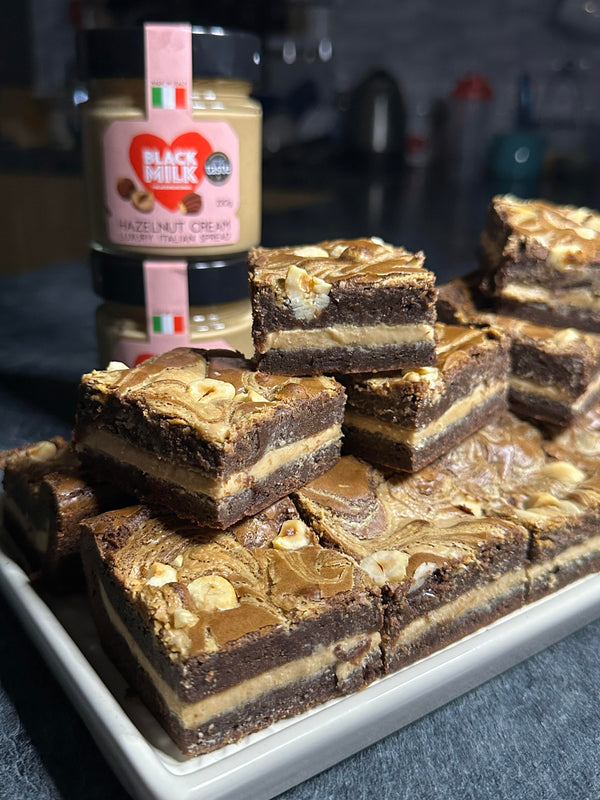 Hazelnut Cream Brownies
