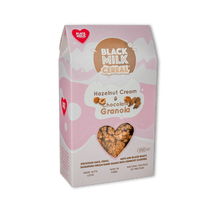 Black Milk Granola - Hazelnut Cream & Milk Chocolate 475g