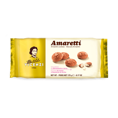Matilde Vicenzi Amaretti almond biscuits, 175g