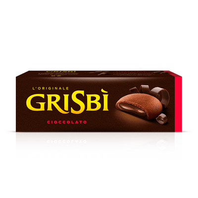 Vicenzi Grisbì Chocolate filled biscuits, 135g