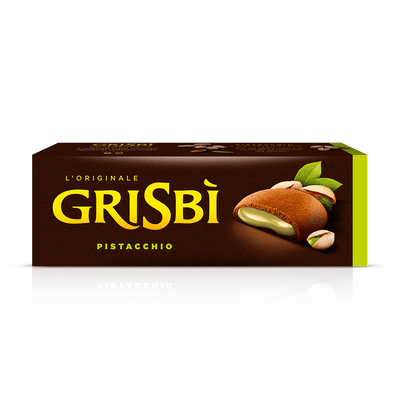 Vicenzi Grisbì Pistachio filled biscuits, 135g